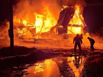 Пожар в доме многодетной семьи из Башкирии: трое детей в реанимации