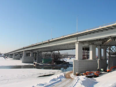 В Уфе готовится демонтаж арки моста через реку Белую 1956 года постройки